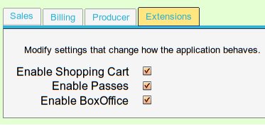 Global Settings Extension Tab